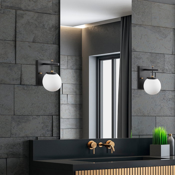 Opviq Zahar - 13113 Lámpara de pared Negro, Antiguo y Blanco Opviq Zahar - 13113 Lámpara de pared Negro, Antiguo y Blanco